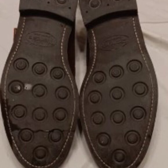 Alan McAfee brown Suede Chukka Boots Men's 12 with Buckle Closure Sophisticated - Picture 9 of 12